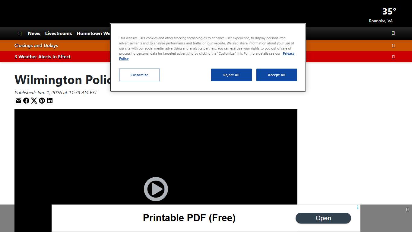 Wilmington Police investigating deadly shooting